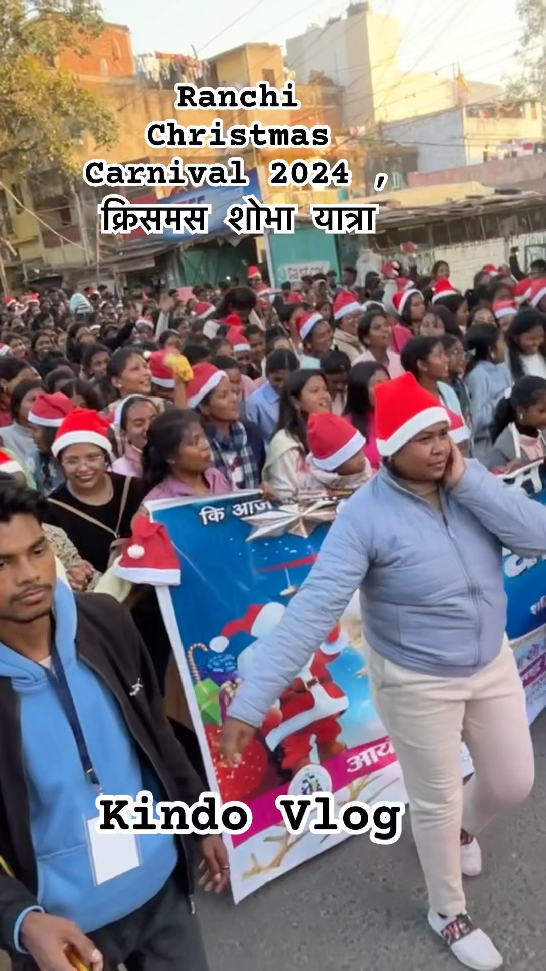 Ranchi Christmas Carnival 2024 , क्रिसमस शोभा यात्रा/video131